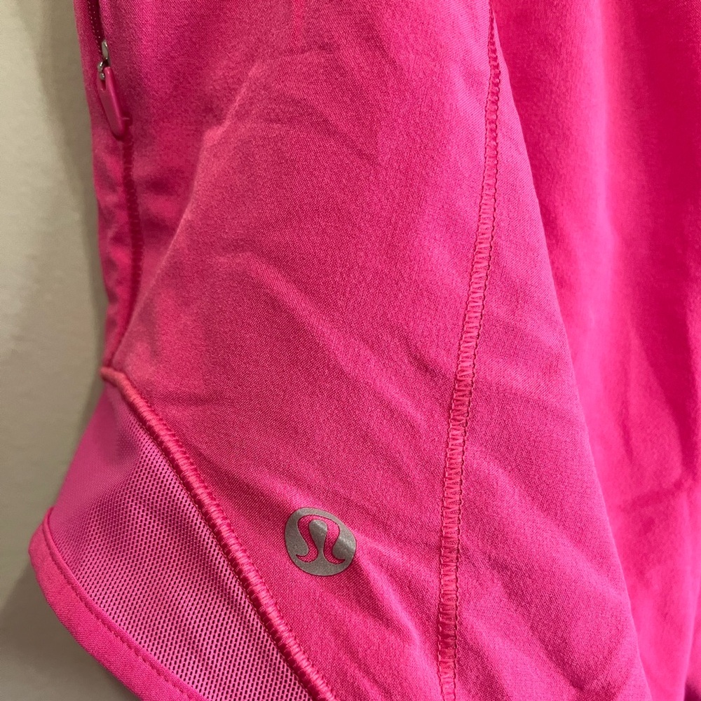 lululemon athletica Bright Pink Athletic Shorts - Picture 3 of 4